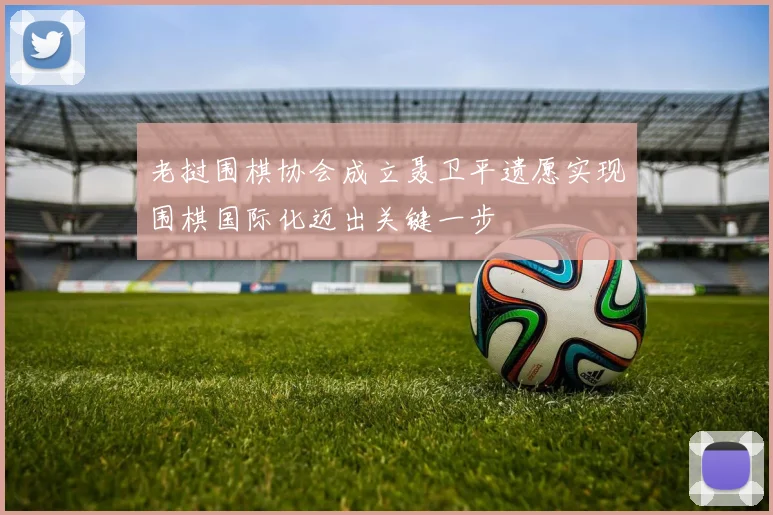 老挝围棋协会成立聂卫平遗愿实现围棋国际化迈出关键一步